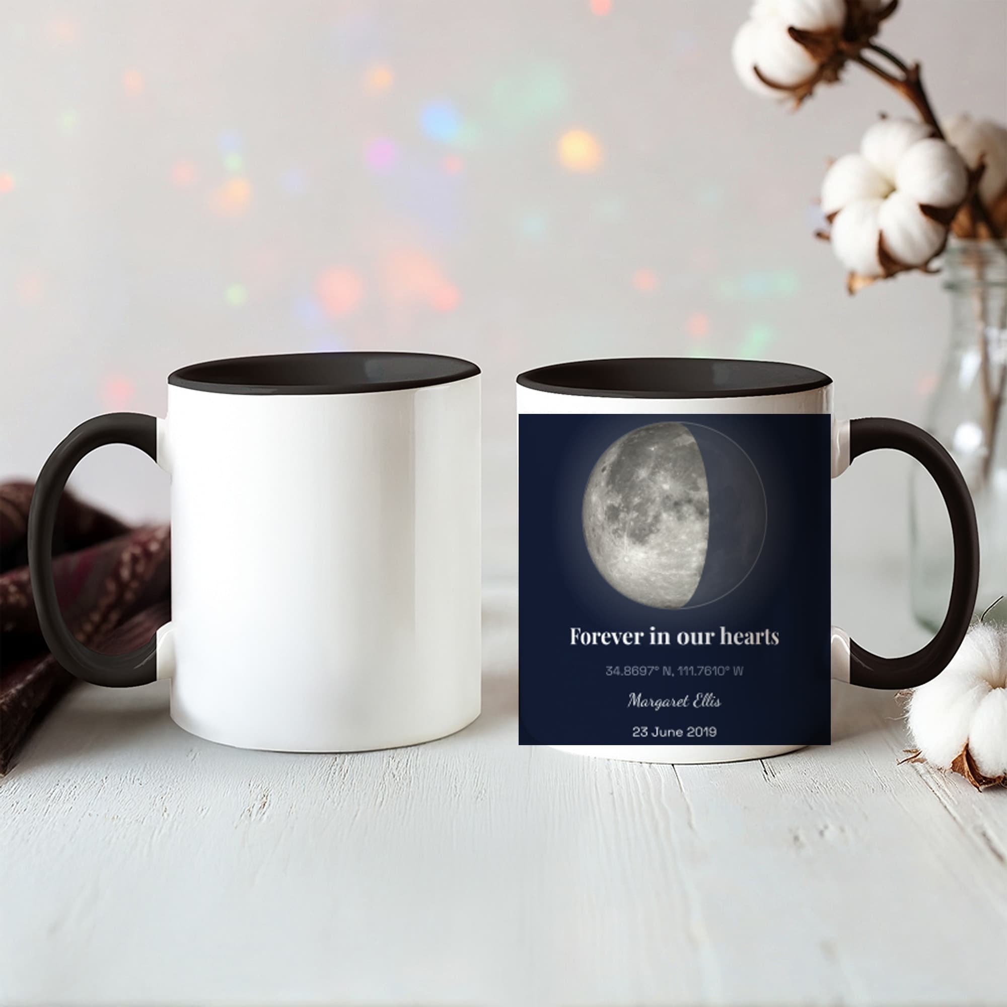Memorial Moon on mug