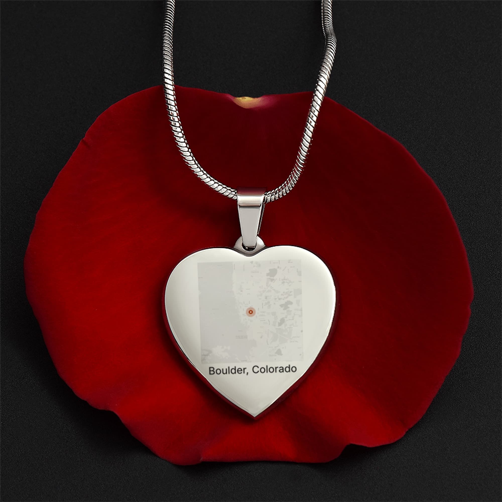 Campus Coordinates on jewelry
