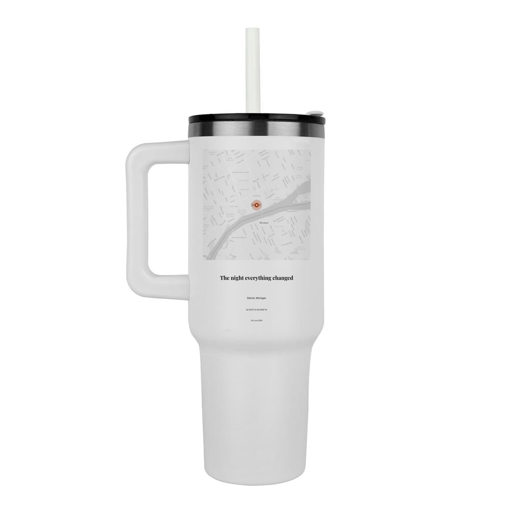First Concert Memory on the steel tumbler