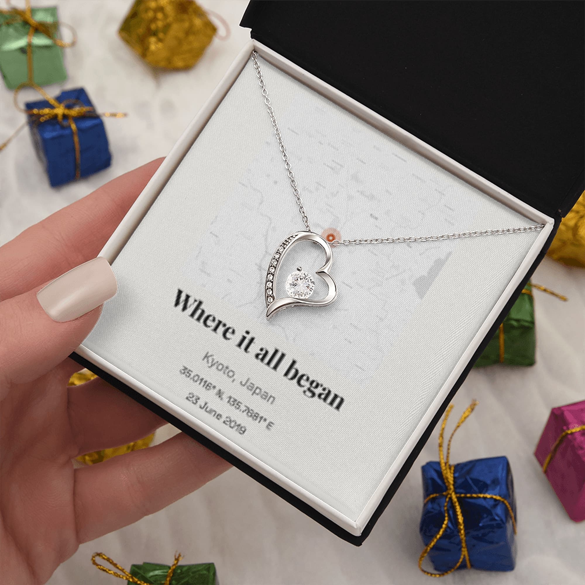 First Date Location on jewelry