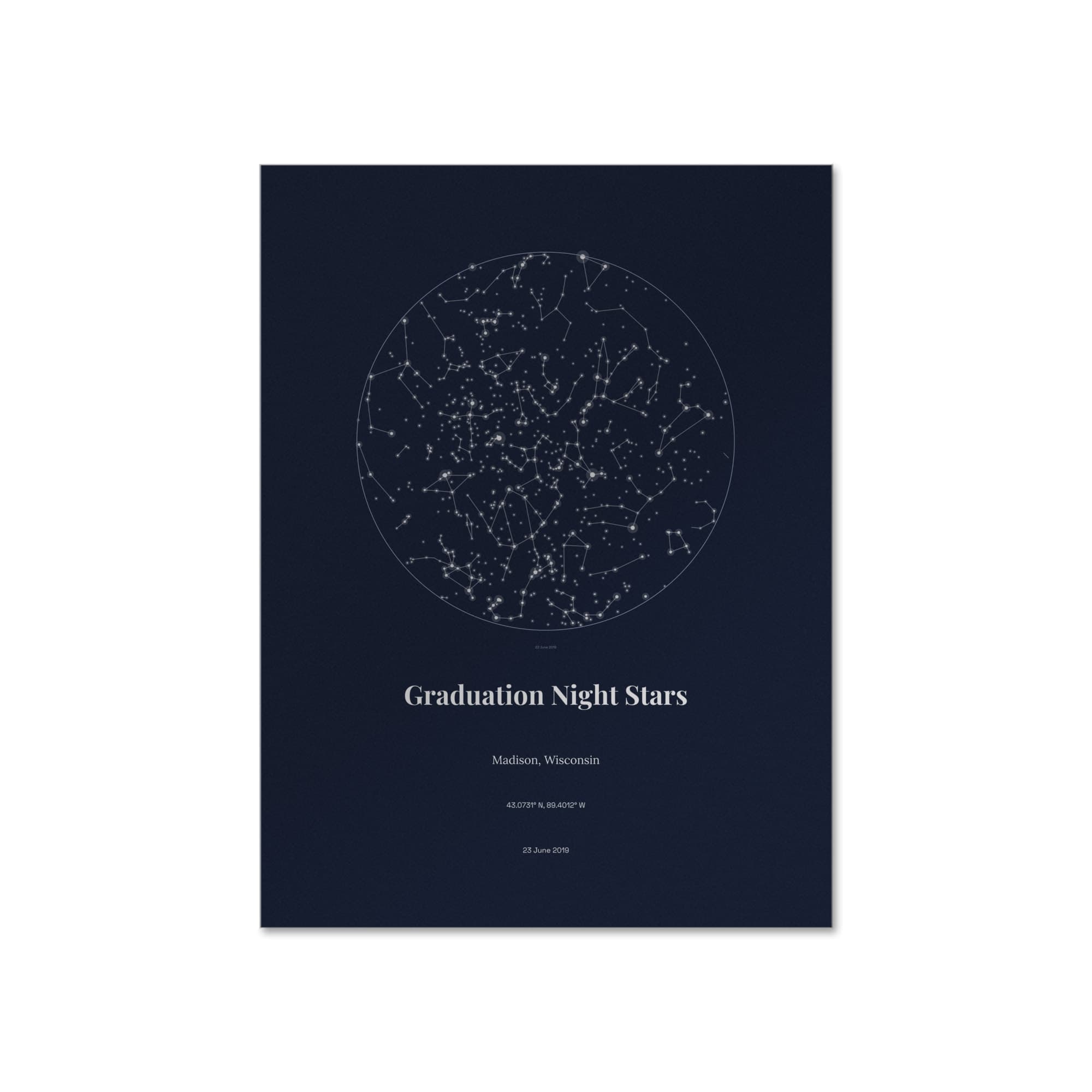 Graduation Night Stars on poster