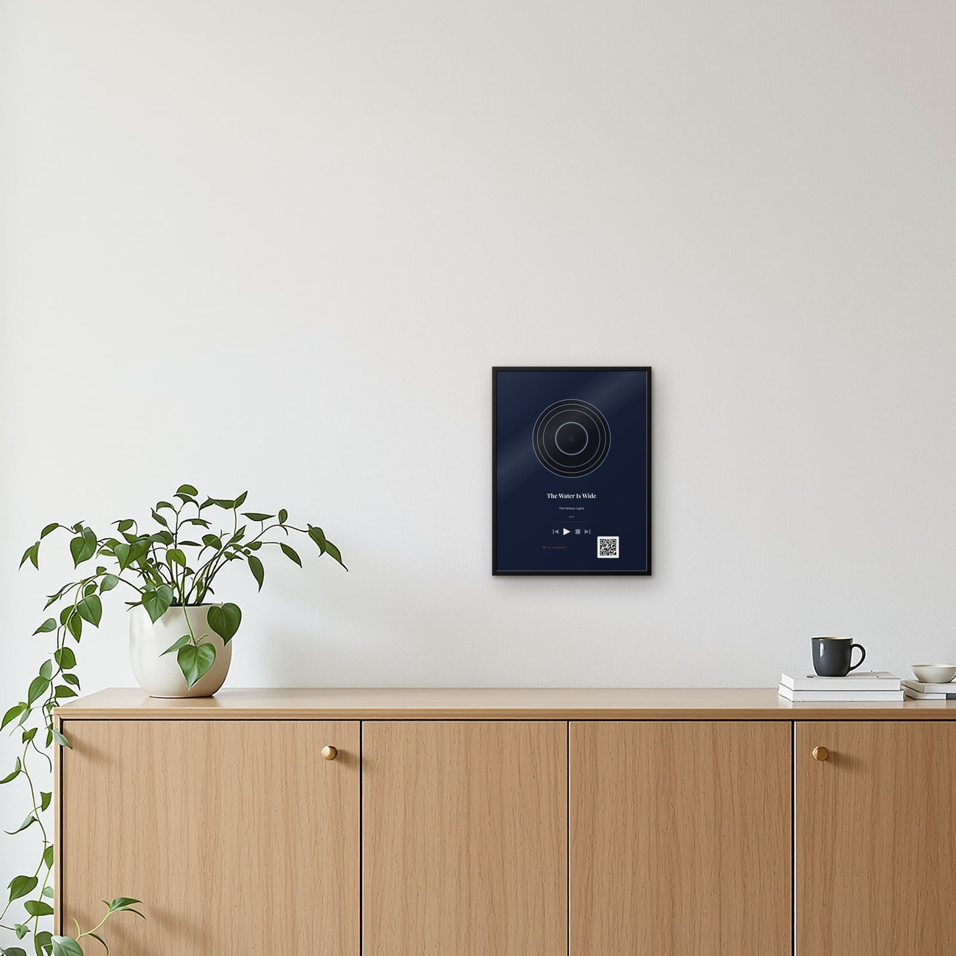 In My Own Voice on the framed print