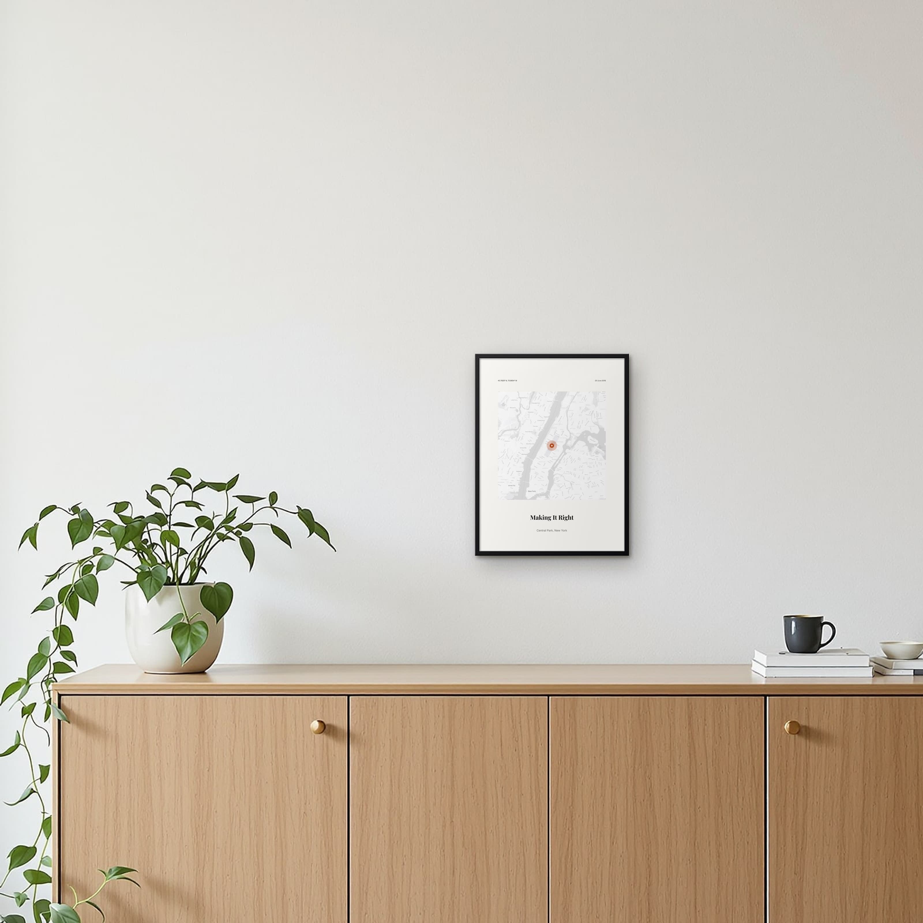 Making It Right on the framed print