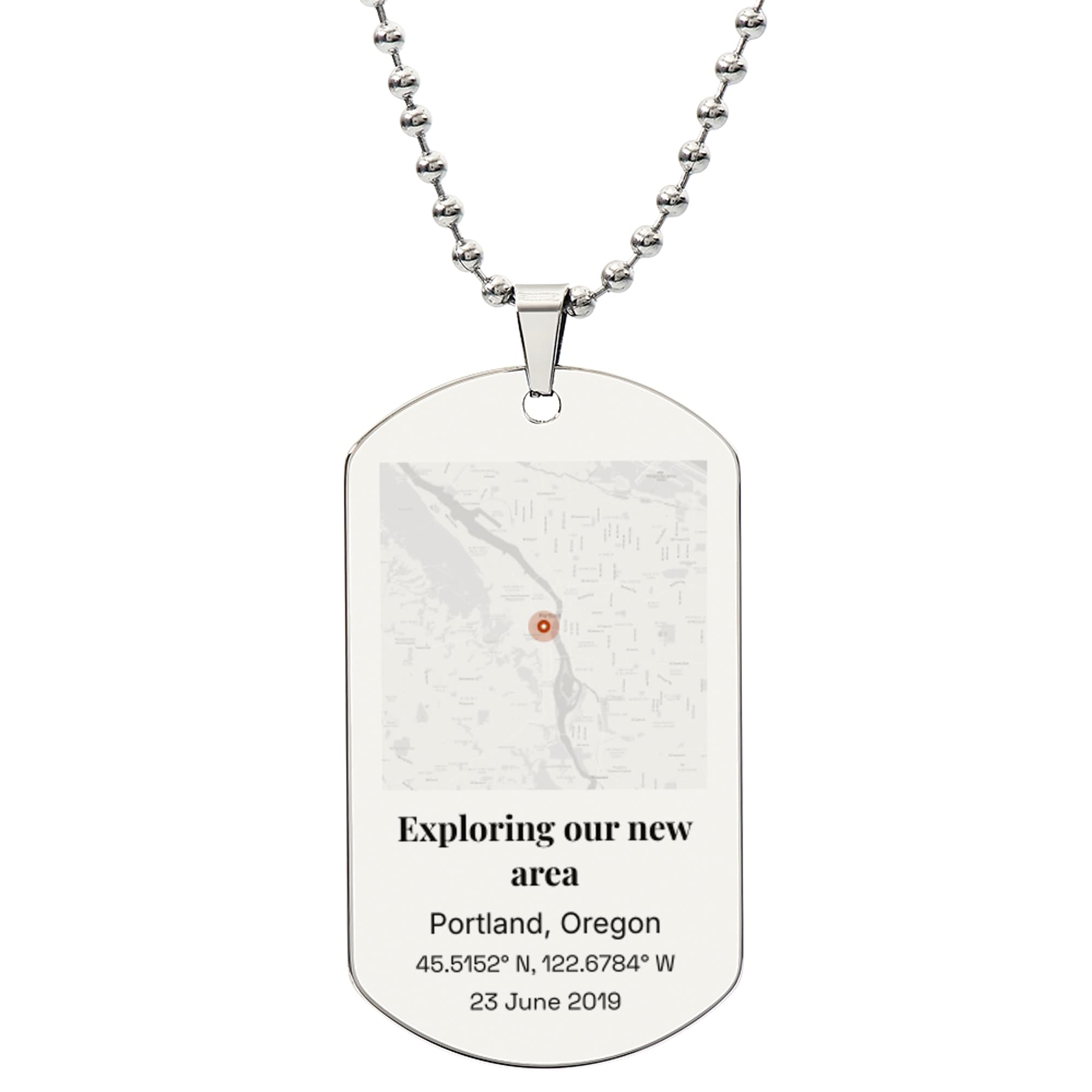 Neighborhood Discovery Map on the jewelry