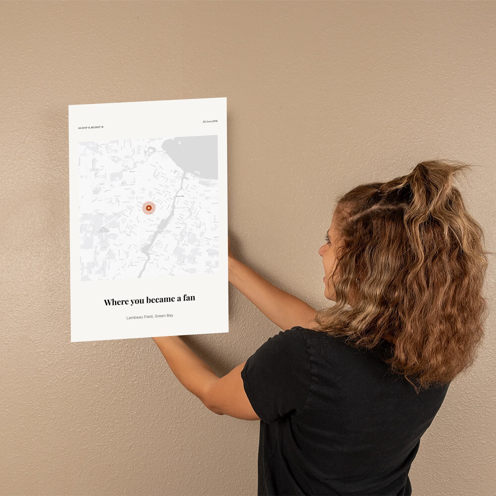 Fan Journey Map on the canvas