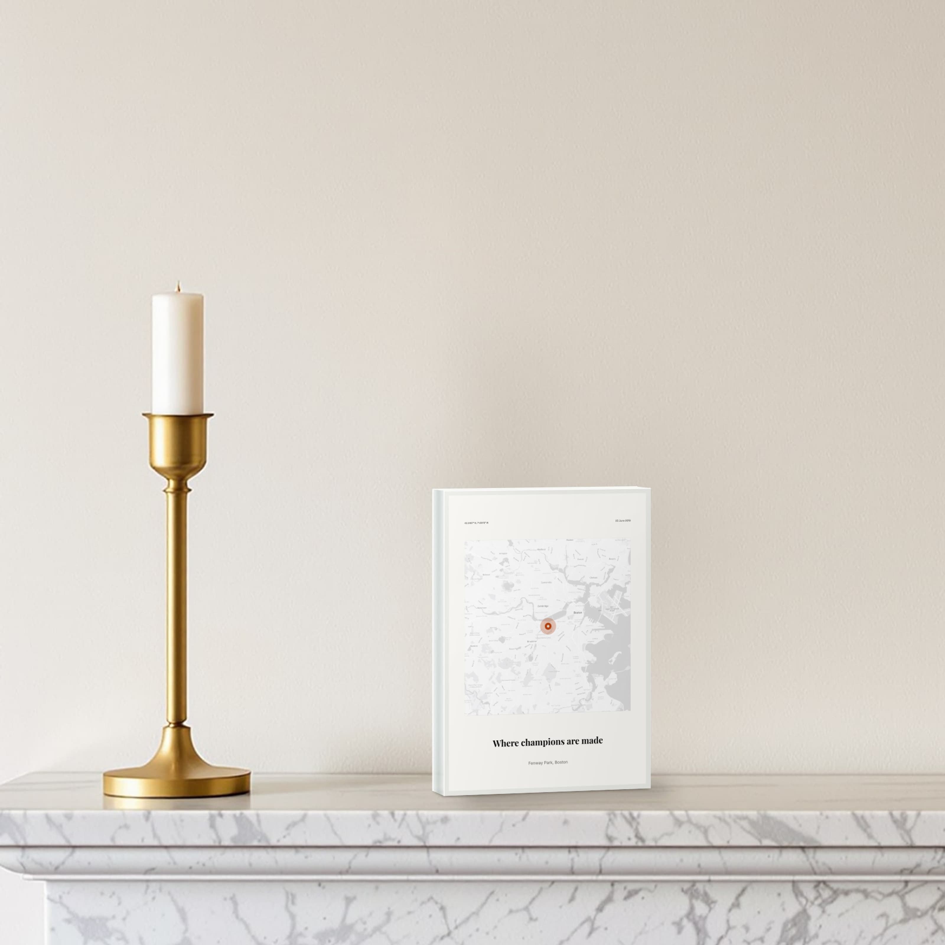Trophy Location Print on acrylic