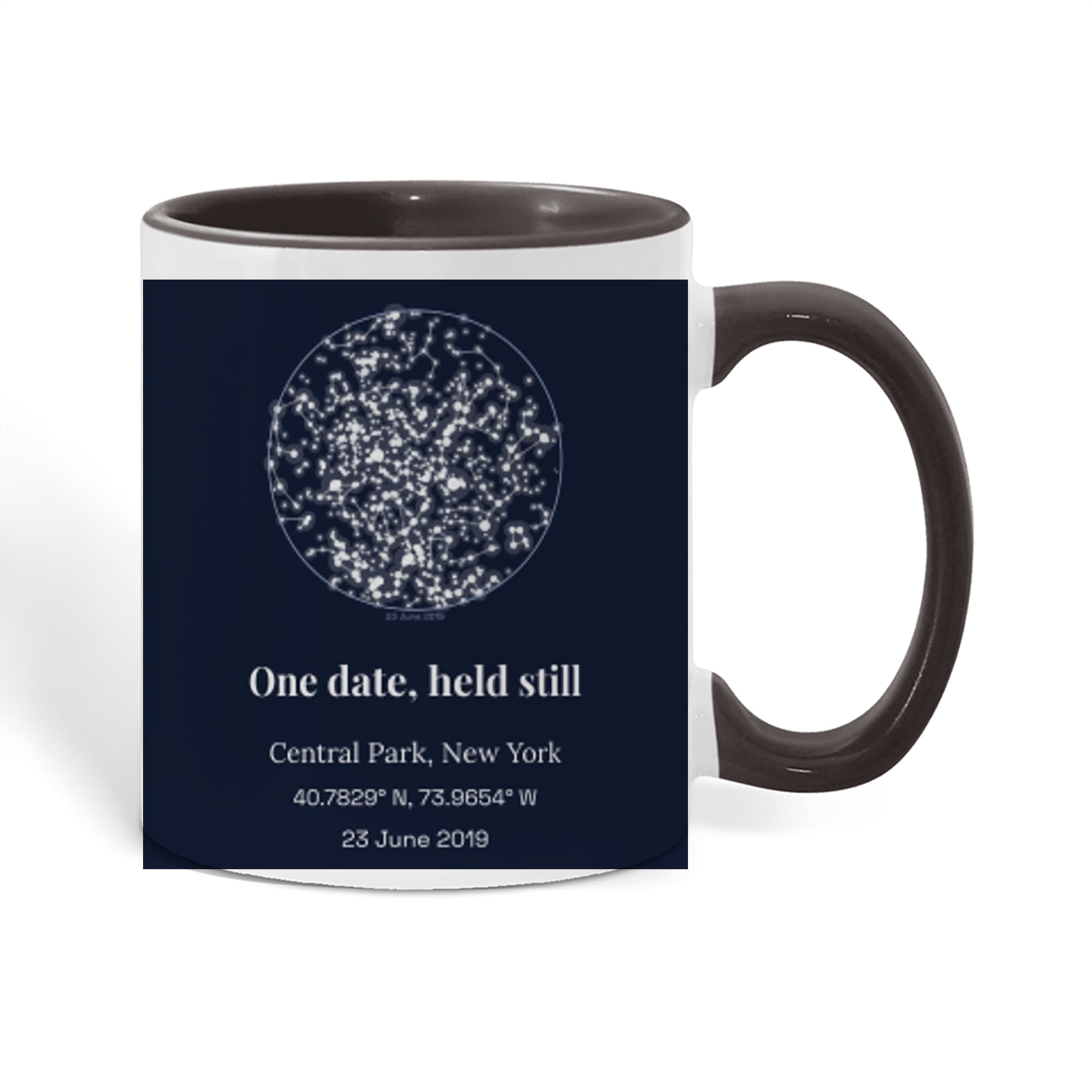 The Night It Turned on mug